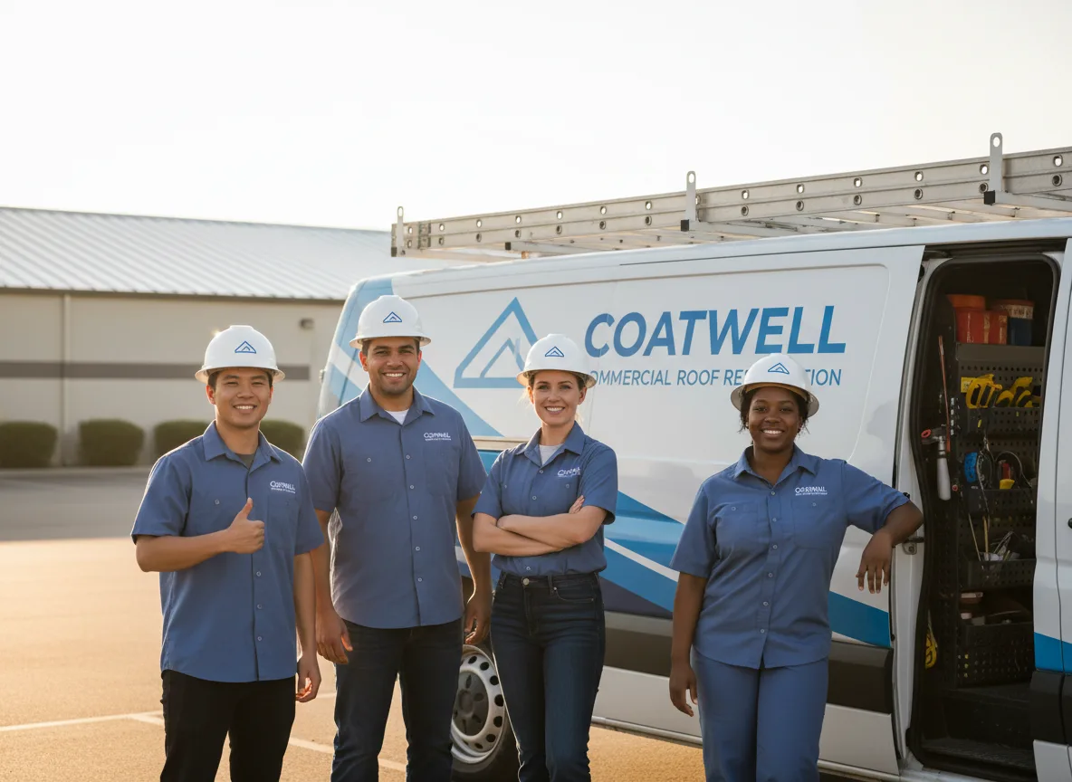 Commercial roof coating company in Poteet, TX